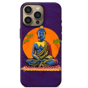 Meditating Buddha Artistic Phone Case